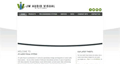Desktop Screenshot of jwaudiovisual.com